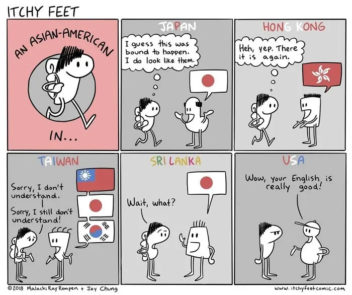 Artist Hilariously Illustrates The Differences Between Different Countries And Languages In 30 Comics