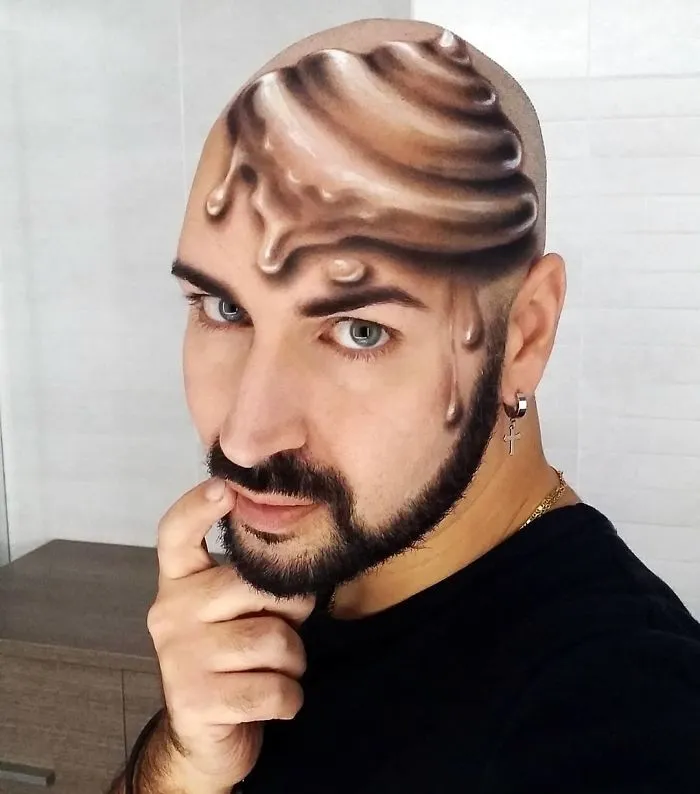 30 Stunning 3D Makeup Optical Illusions By Luca Luce
