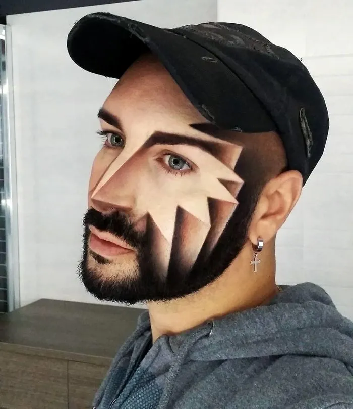 30 Stunning 3D Makeup Optical Illusions By Luca Luce
