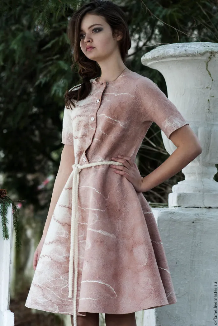 Felted Dress-Stories By Natalia Ivanova