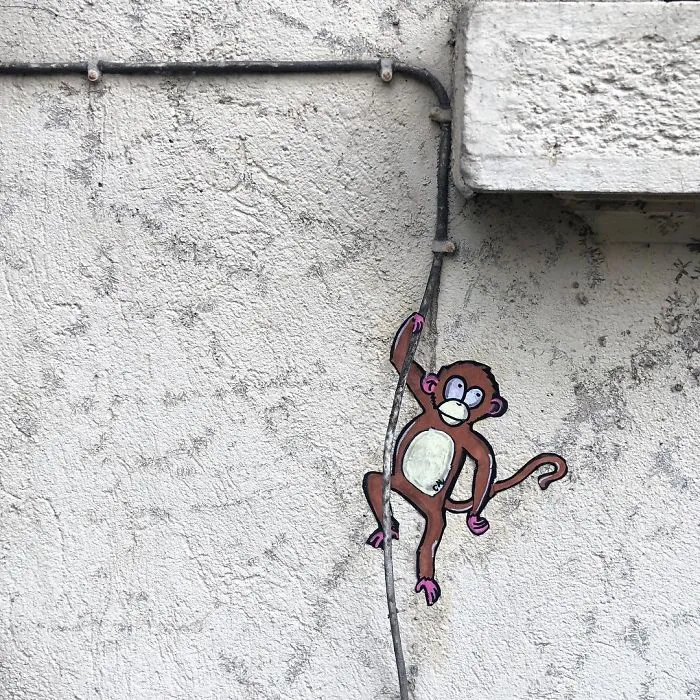 French Artist Spreads Humor In Urban Spaces Through His Art (50 Pics)