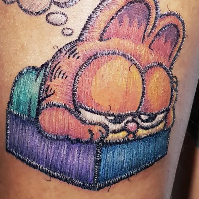 30 Embroidery Tattoos That Brought This Brazilian Tattoo Artist Fame