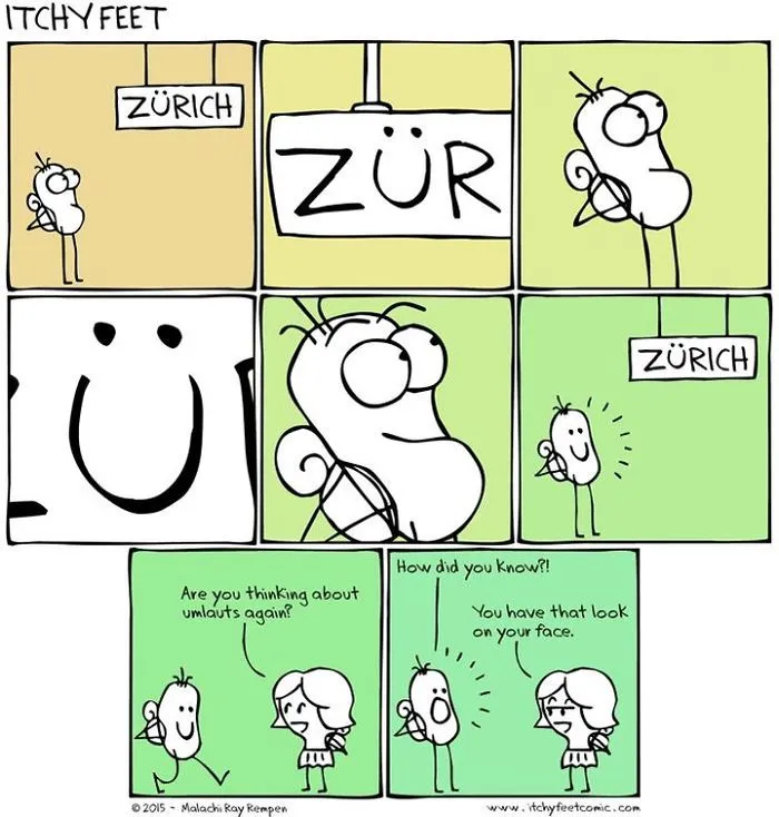 Artist Hilariously Illustrates The Differences Between Different Countries And Languages In 30 Comics