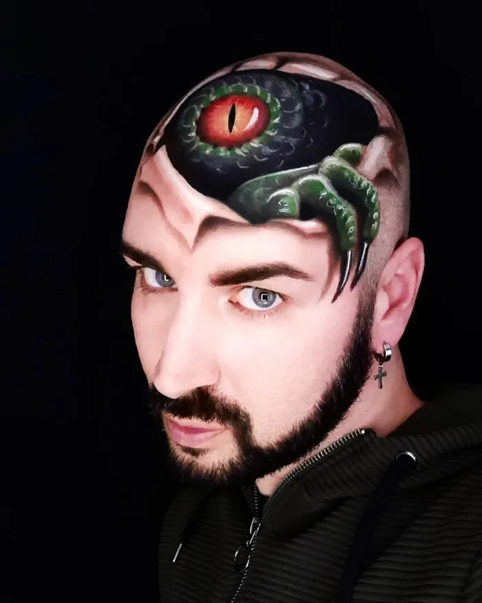 30 Stunning 3D Makeup Optical Illusions By Luca Luce