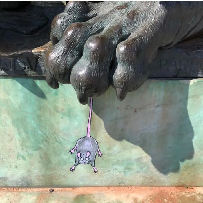 French Artist Spreads Humor In Urban Spaces Through His Art (50 Pics)