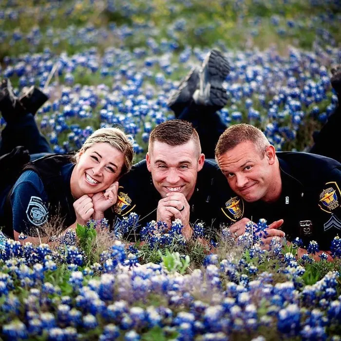 The Texas Bluebonnet Challenge Is Going Viral And Here Are The 30 Best Photos From Police Officers So Far