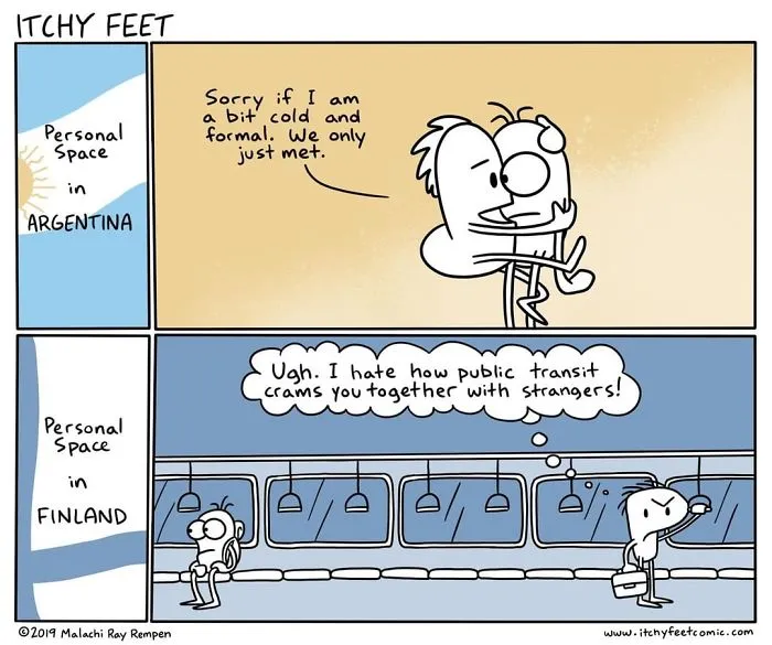 Artist Hilariously Illustrates The Differences Between Different Countries And Languages In 30 Comics