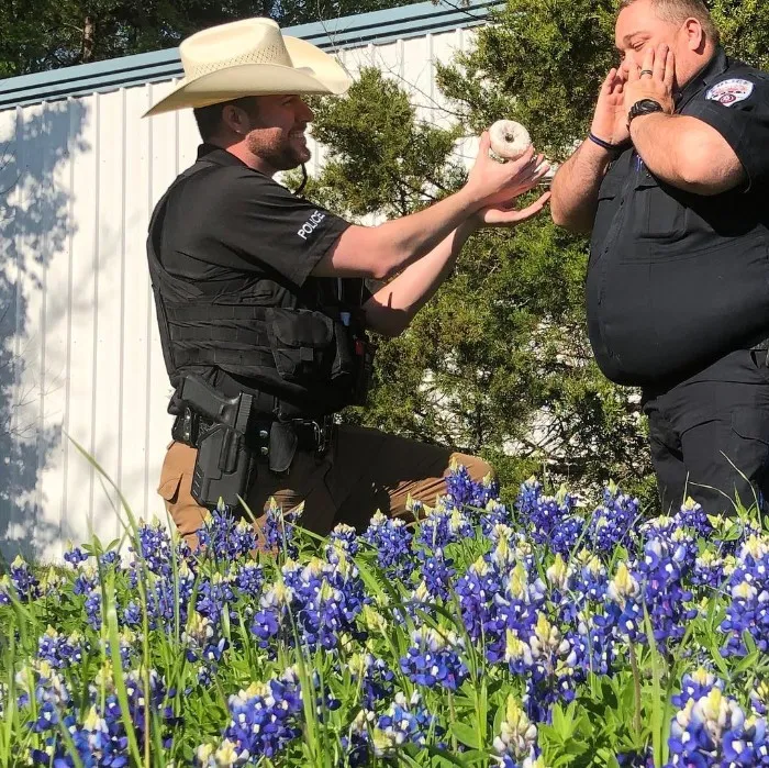 The Texas Bluebonnet Challenge Is Going Viral And Here Are The 30 Best Photos From Police Officers So Far