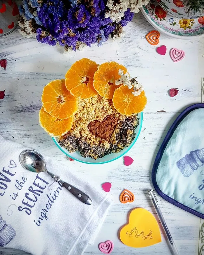 Lovely Spicy Orange Oatmeal