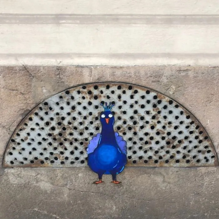 French Artist Spreads Humor In Urban Spaces Through His Art (50 Pics)