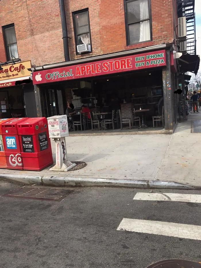 Definitely A Legitimate, Actual Apple Location. Very Real