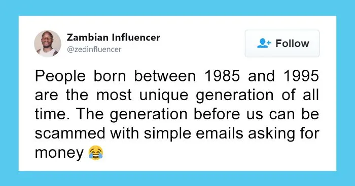 Guy Lists Why Millennials Are 'The Most Unique Generation Of All Time' And His Twitter Thread Goes Viral
