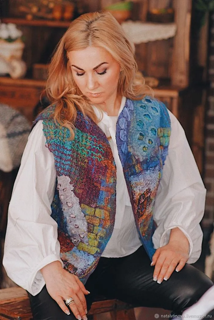 Felted Dress-Stories By Natalia Ivanova