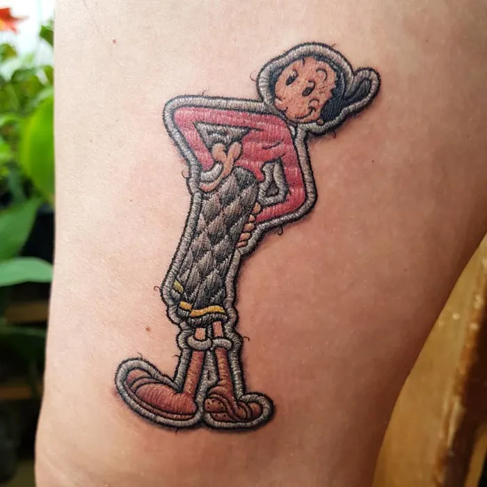 30 Embroidery Tattoos That Brought This Brazilian Tattoo Artist Fame