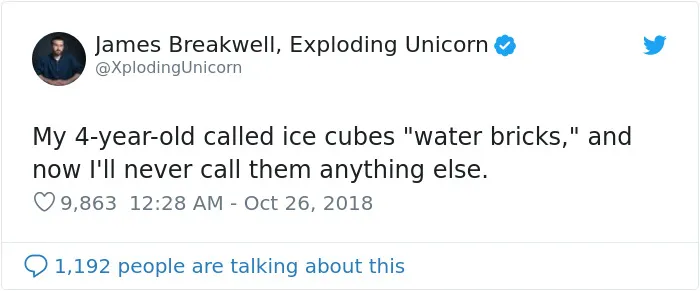 28 Times Kids Hilariously Renamed Things And Made Them Sound Way Better