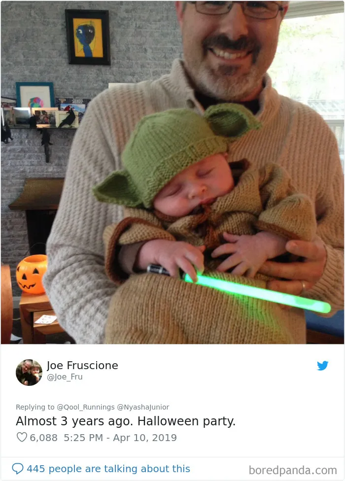 Father Posts A Pic Showing How His Kid Sleeps On Him, 30 Dads Join The Hilarious Thread