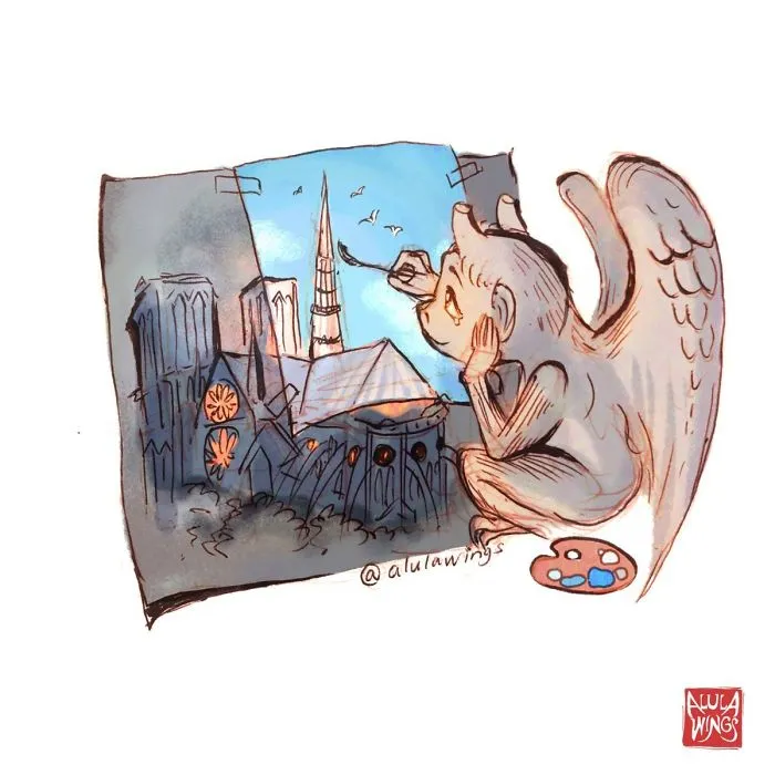 30 Artists’ Tributes To The Iconic Notre-Dame Cathedral
