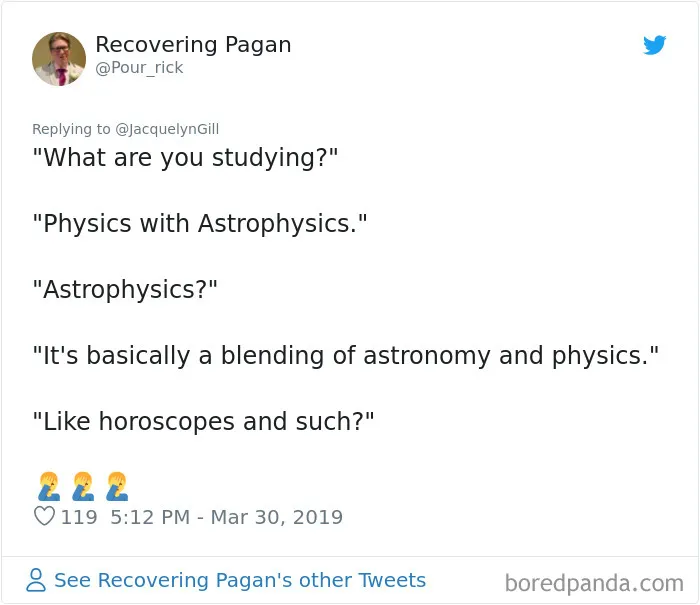 30 Of The Funniest Tweets From People Answering The Question 'What's Your Degree In'