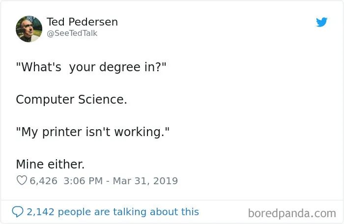 30 Of The Funniest Tweets From People Answering The Question 'What's Your Degree In'