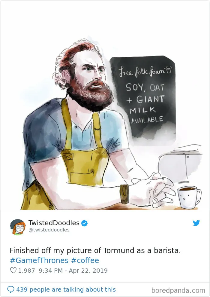 30 Of The Funniest Tormund And Brienne From GoT Memes