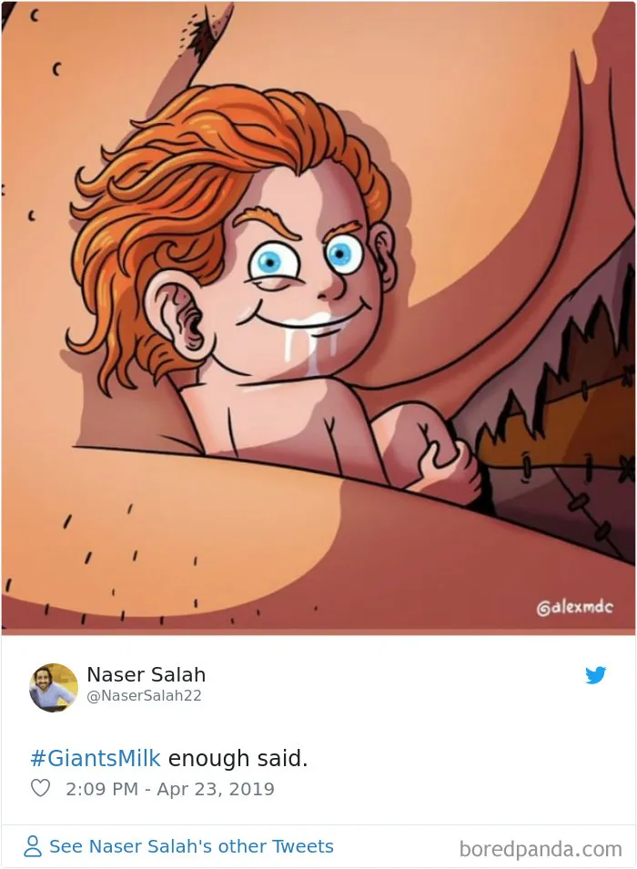 30 Of The Funniest Tormund And Brienne From GoT Memes