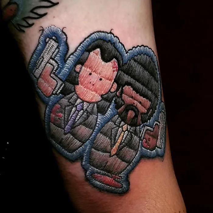 30 Embroidery Tattoos That Brought This Brazilian Tattoo Artist Fame