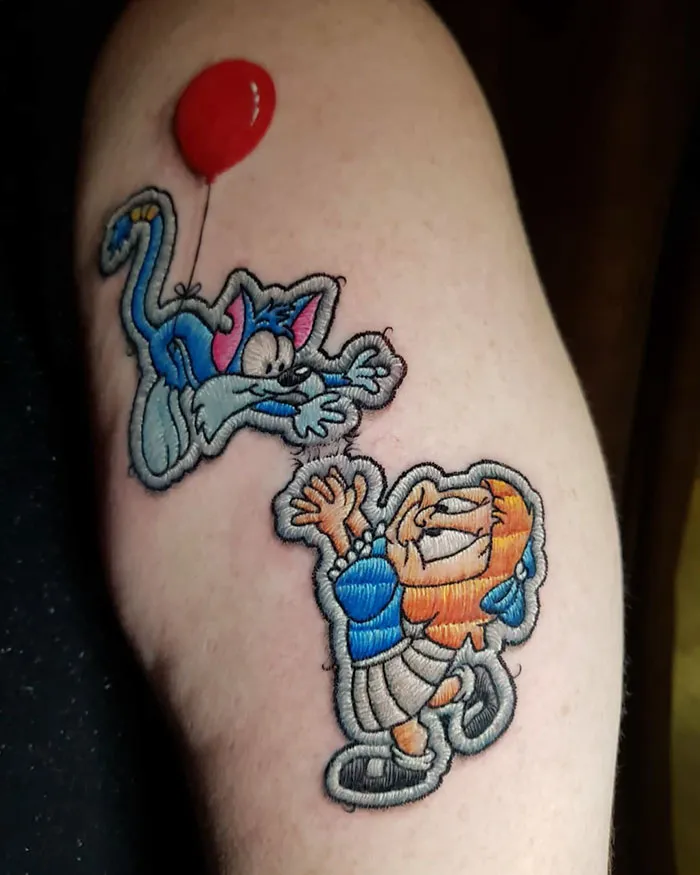30 Embroidery Tattoos That Brought This Brazilian Tattoo Artist Fame