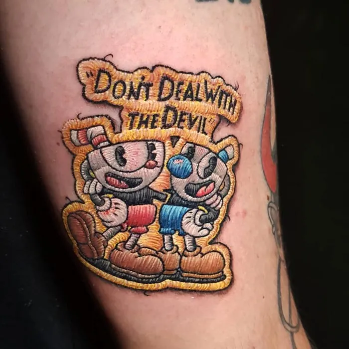 30 Embroidery Tattoos That Brought This Brazilian Tattoo Artist Fame
