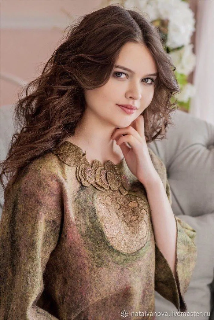 Felted Dress-Stories By Natalia Ivanova