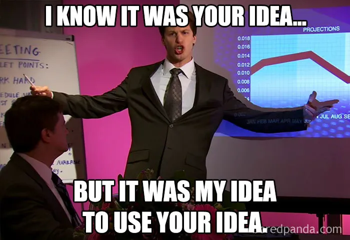 When Coworkers Steal Your Ideas
