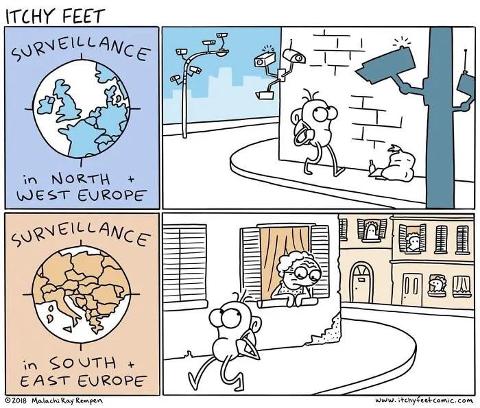 Artist Hilariously Illustrates The Differences Between Different Countries And Languages In 30 Comics