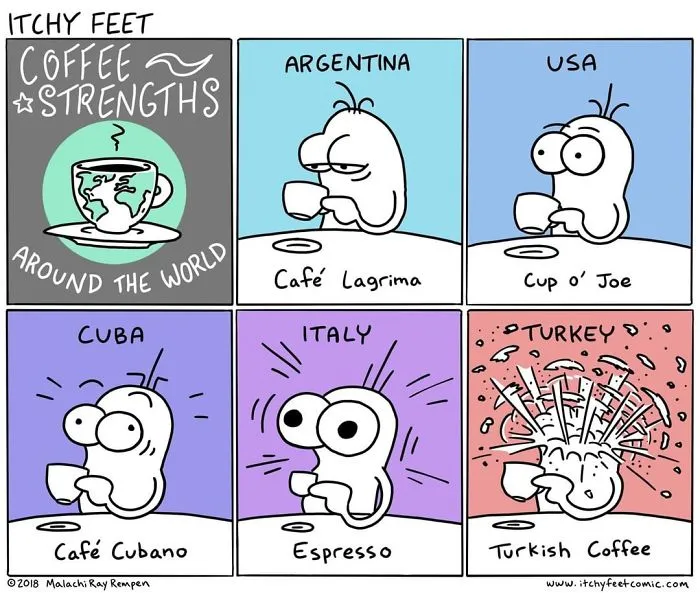 Artist Hilariously Illustrates The Differences Between Different Countries And Languages In 30 Comics