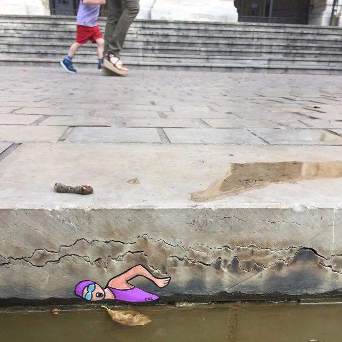 French Artist Spreads Humor In Urban Spaces Through His Art (50 Pics)