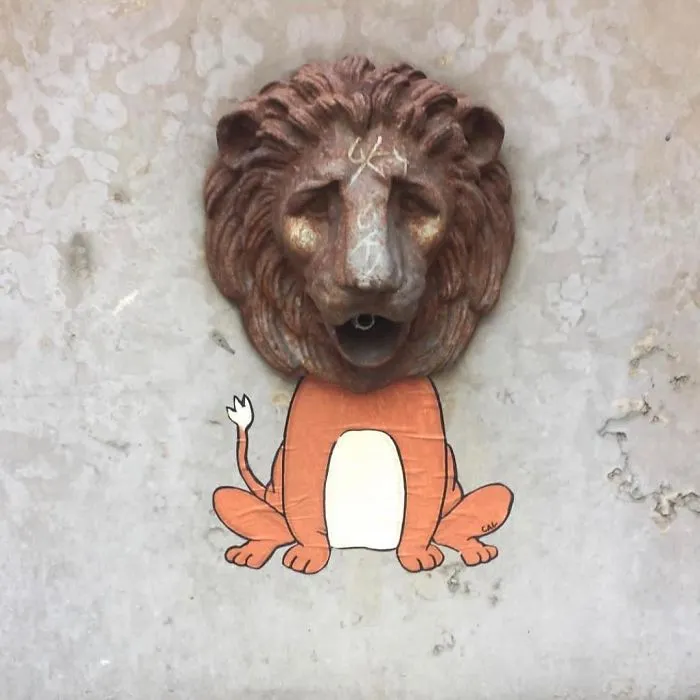 French Artist Spreads Humor In Urban Spaces Through His Art (50 Pics)