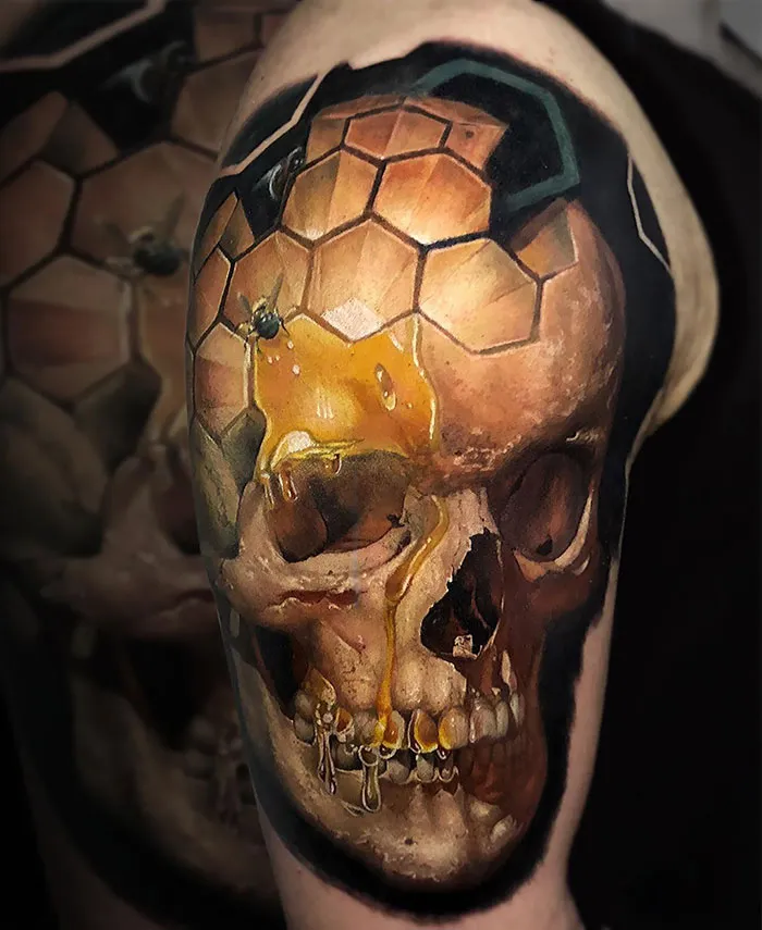 Skull I Did 2 Days In A Row