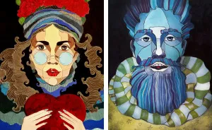 I Paint While Listening To Audiobooks