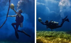 Dragon Egg Found Underwater - 'Game Of Thrones' Inspired Photoshoot