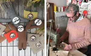 I Make Sloth Accessories By Hand Every Day