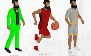 Amazing Illustrations Highlight The Fashion Of Nba Stars