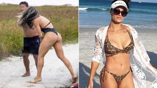 Female Mma Fighter Attacks Man Who Allegedly Exposed Himself To Her On The Beach