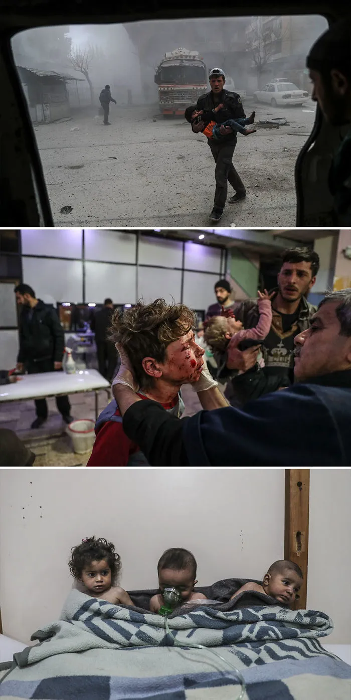 Spot News, Stories, 2nd Prize, "Syria, No Exit" By Mohammed Badra