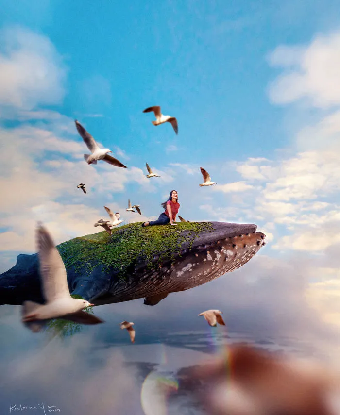 I Create The Adventures I Want To Experience Using Photoshop