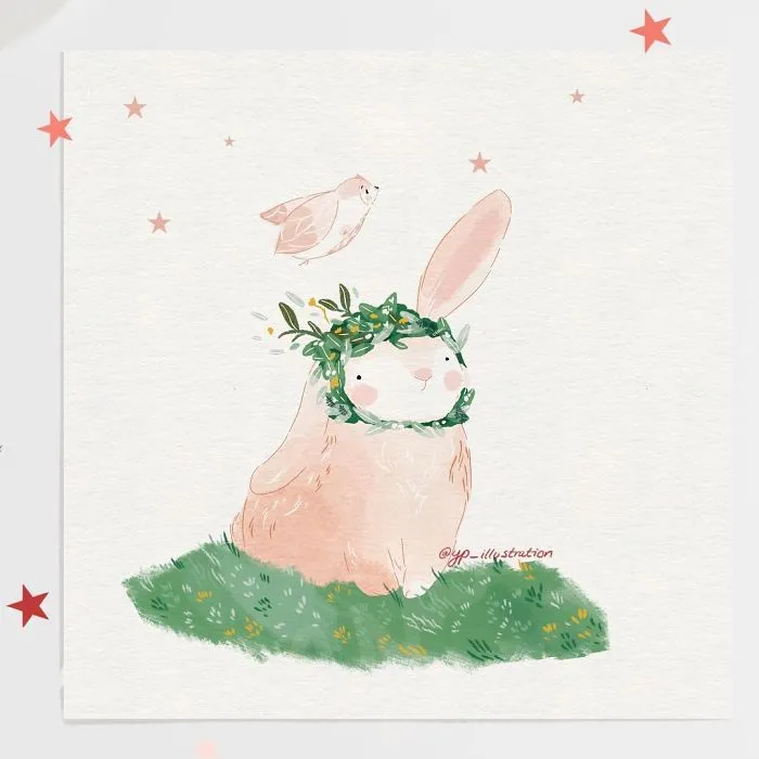 Friday Afternoons Are For Tiny Breaks To Draw Soft Bunnies
