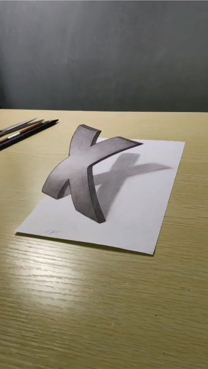 Artist Creates 3D Illusions On Simple Sheets Of Paper