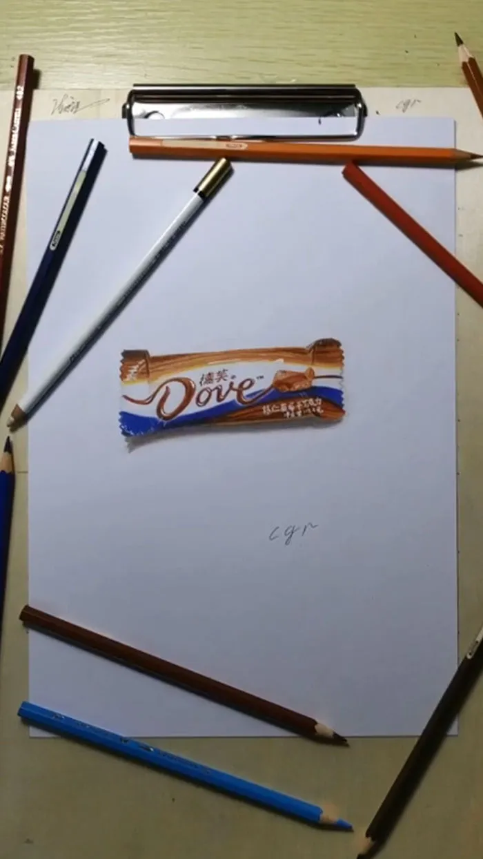 Artist Creates 3D Illusions On Simple Sheets Of Paper
