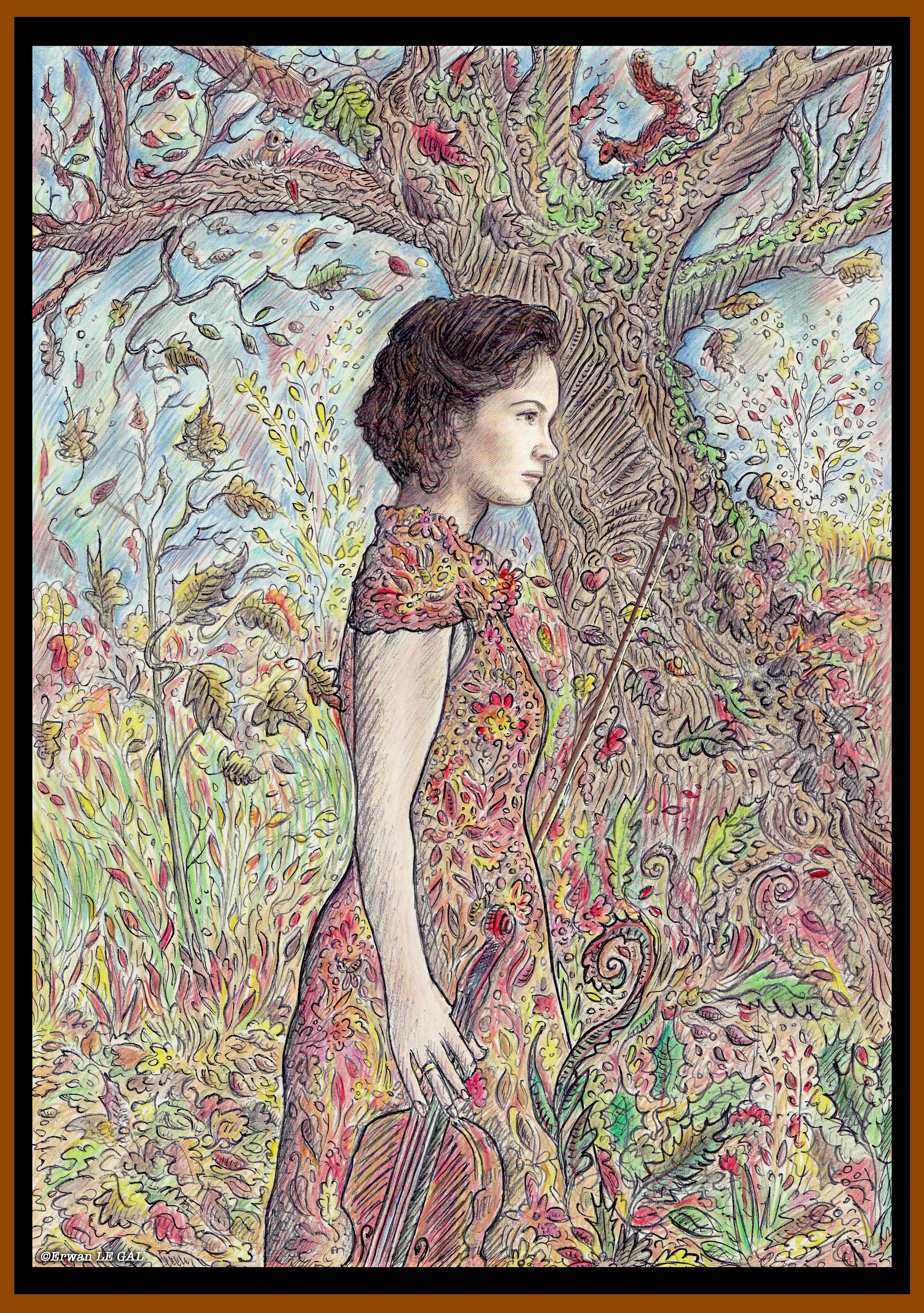 The Automnal Dress (Hilary Hahn)