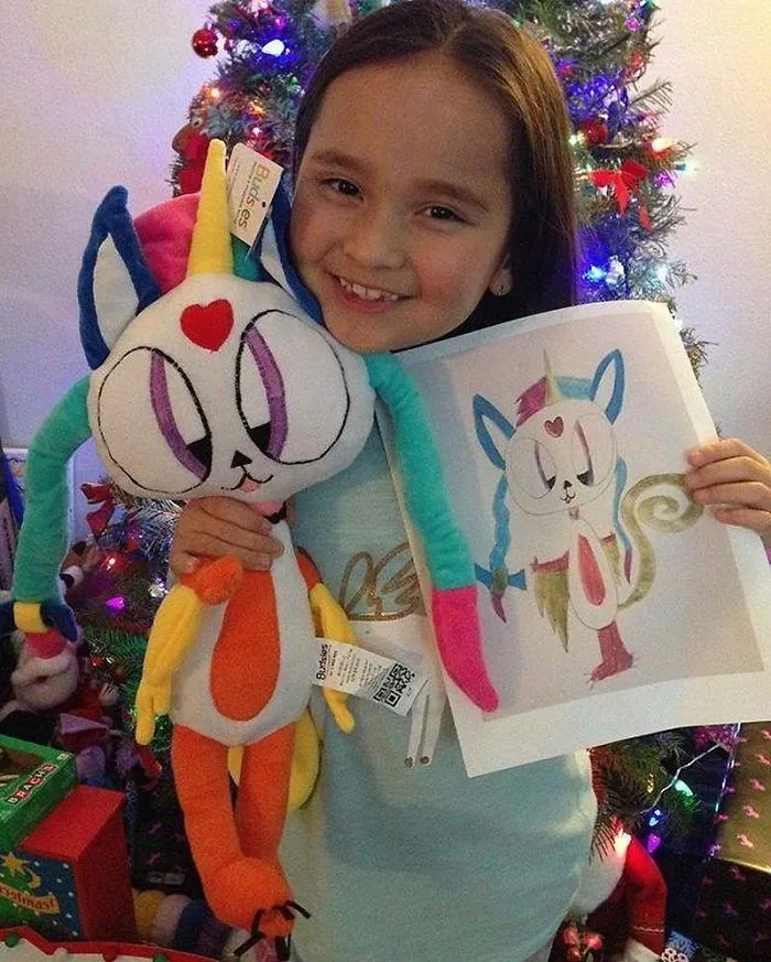 This Company Turns Children's Drawings Into Cuddly Plush Toys