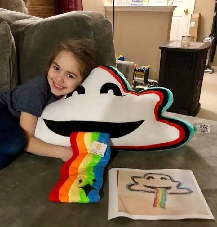This Company Turns Children's Drawings Into Cuddly Plush Toys