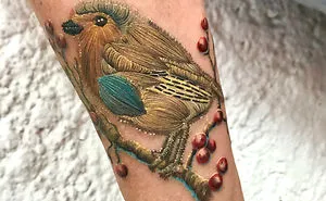 Apparently, Embroidery Tattoos Are A Thing And It Looks Cooler Than It Sounds (30 Pics)