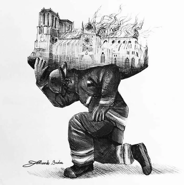 30 Artists’ Tributes To The Iconic Notre-Dame Cathedral
